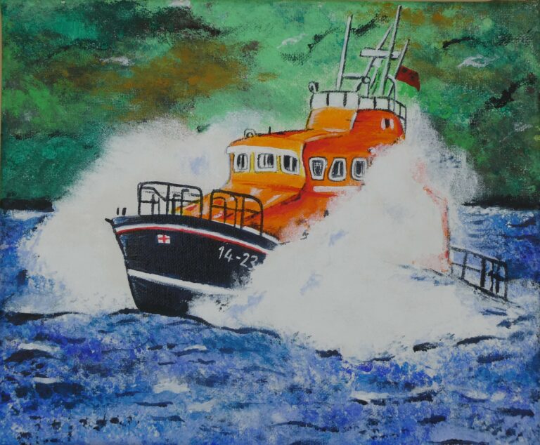 Oban Lifeboat - acrylic