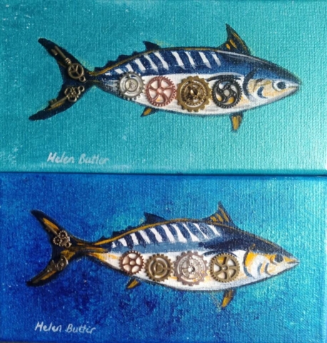 Steampunk mackerel