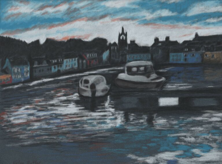 Tarbert, Argyll - pastel